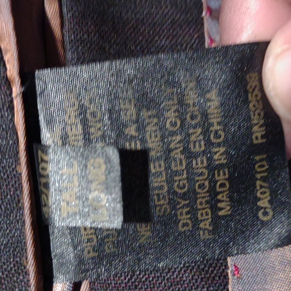 Wow! Impressive Men Suit by Rossi Umberto Rossi Size 42L - Picture 9 of 16